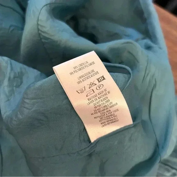 KALIKO suit set blazer and skirt linen  blend EU 36 - Picture 6 of 16